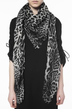 Leopard print shawl, zdjęcie 2 Leopard print shawl od Saint Laurent
